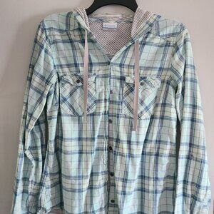 Ladies Columbia Hooded Shirt